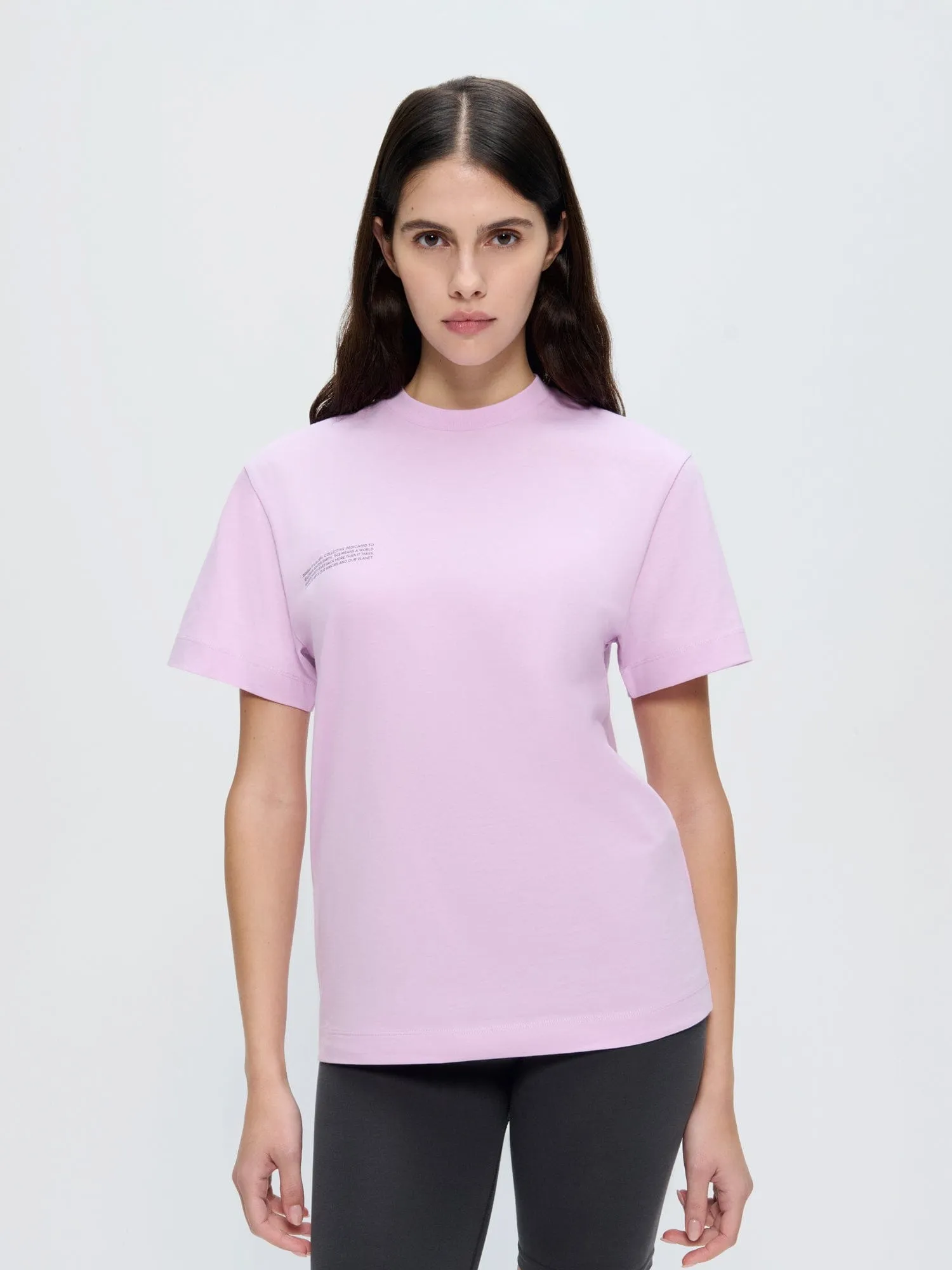 Womens 365 Midweight T-shirt—Crocus Purple sold by Pangaia