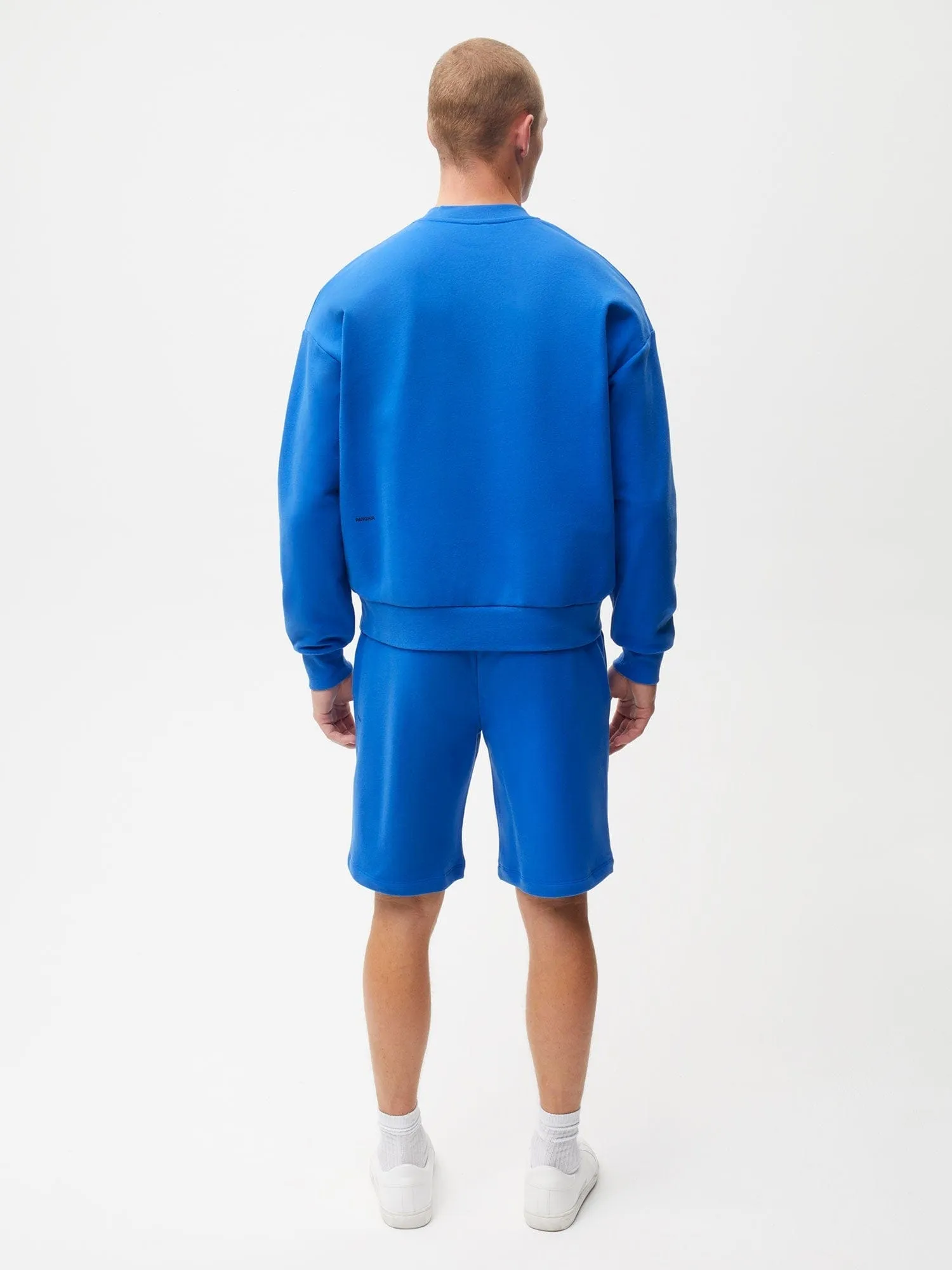 Archive Mens 365 Midweight Long Shorts—cobalt blue sold by Pangaia product image thumbnail 3