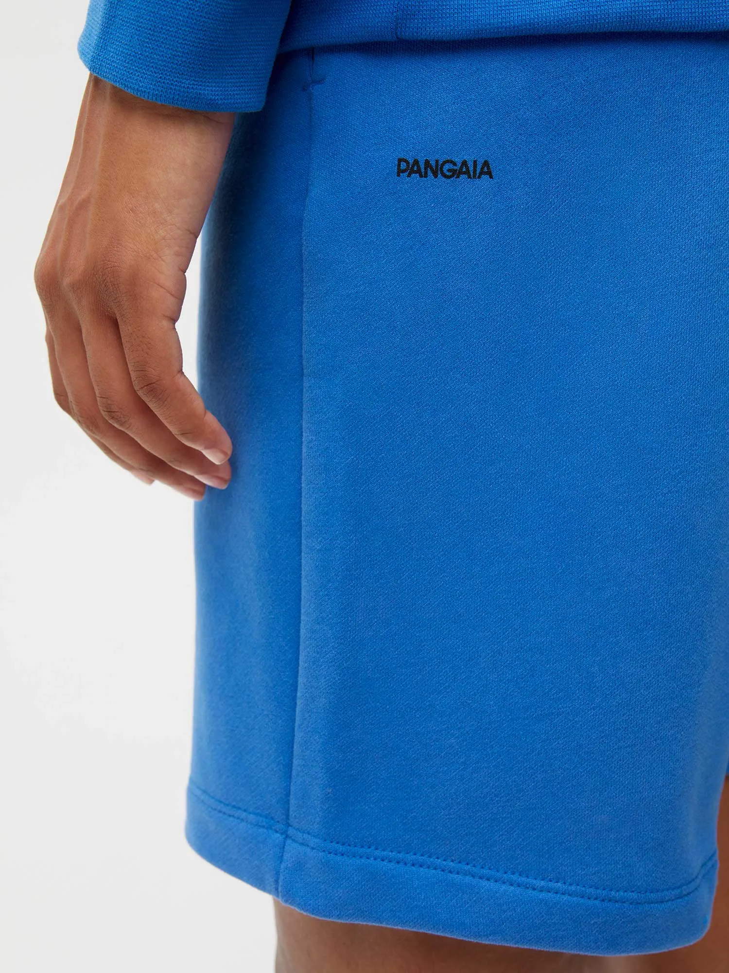Archive Womens 365 Midweight Long Shorts—cobalt blue sold by Pangaia product image thumbnail 3