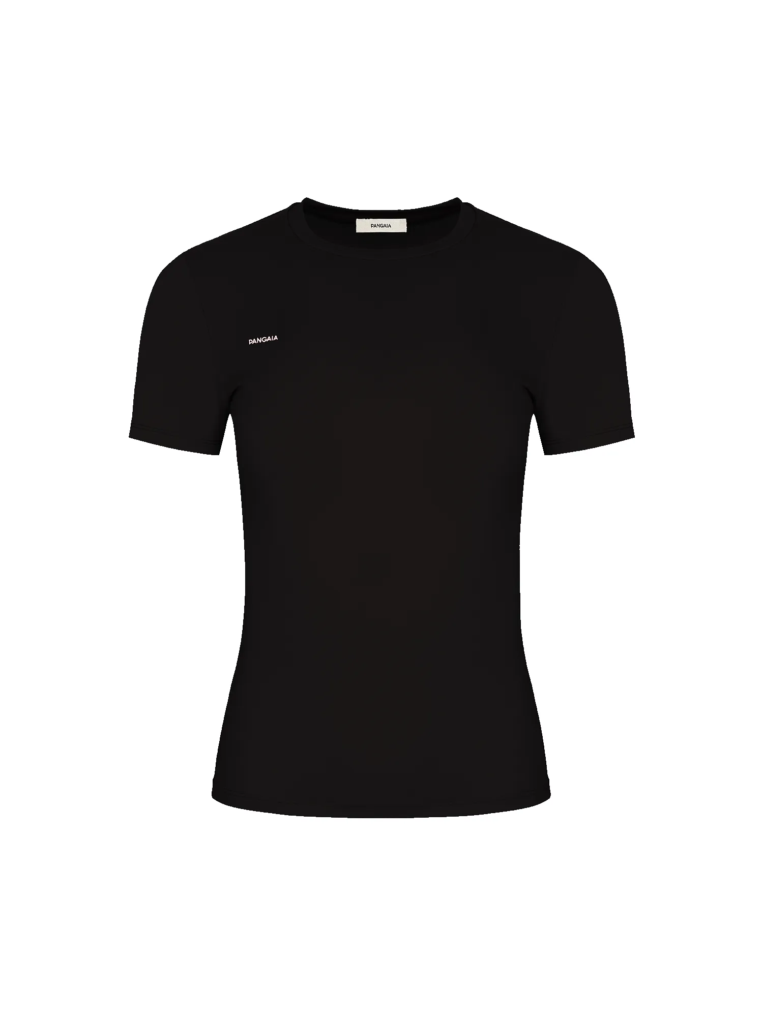Archive Womens 365 Cotton-Stretch T-shirt—Black sold by Pangaia
