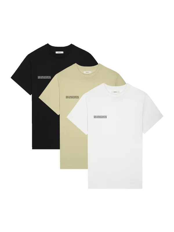 Archive Mens 365 Lightweight T-shirt Bundle—multi sold by Pangaia