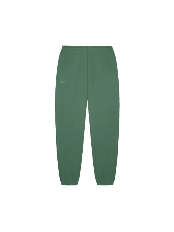 Archive Womens 365 Midweight Track Pants—forest green sold by Pangaia