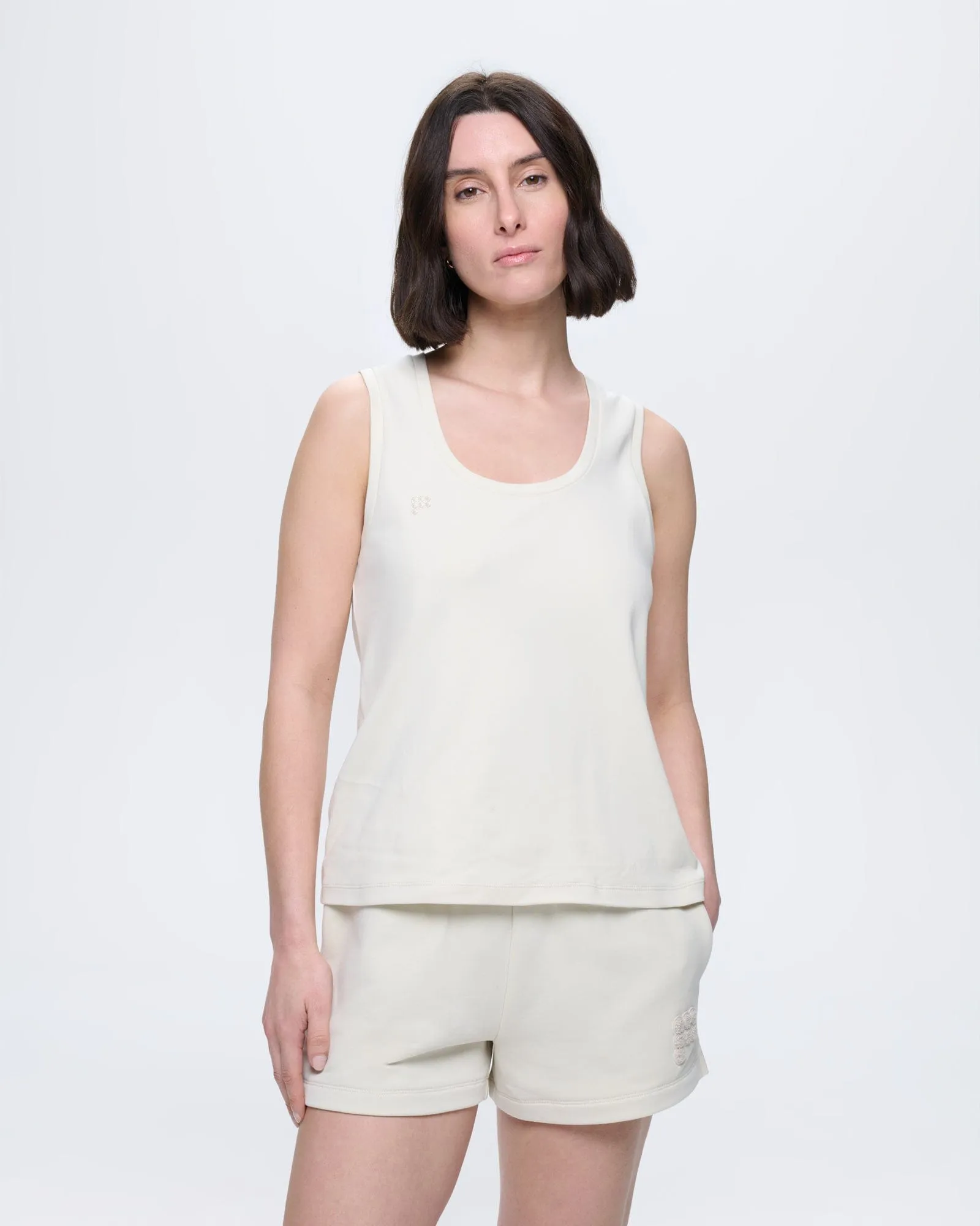 Womens Tank Top—Bone White sold by Pangaia