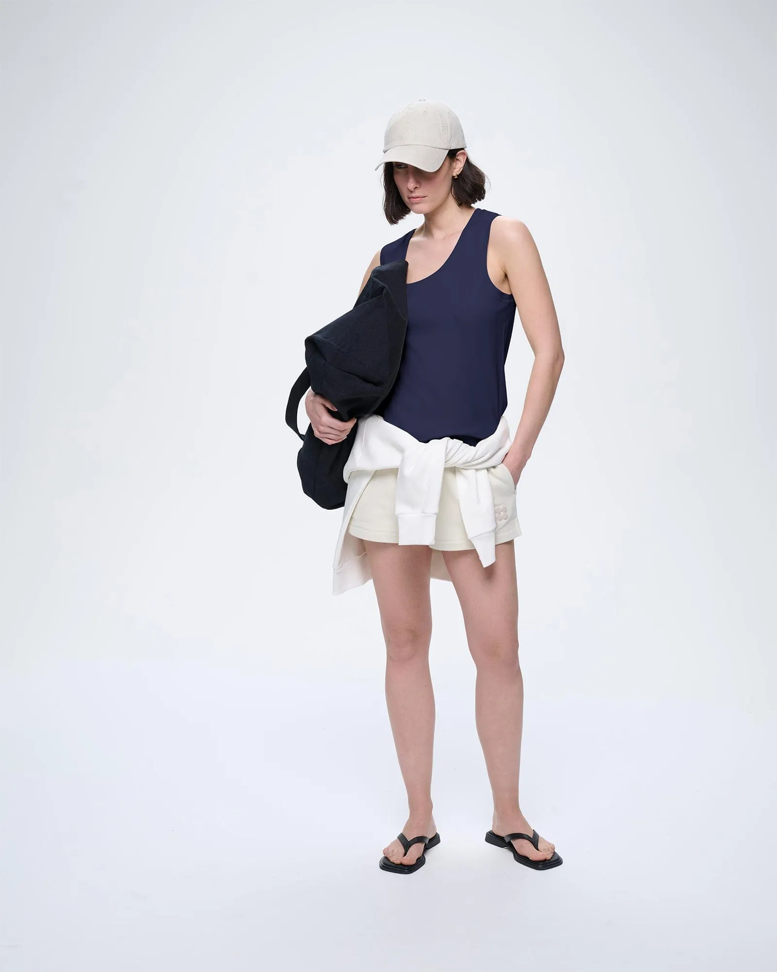 Womens Tank Top—Midnight Navy sold by Pangaia product image thumbnail 3