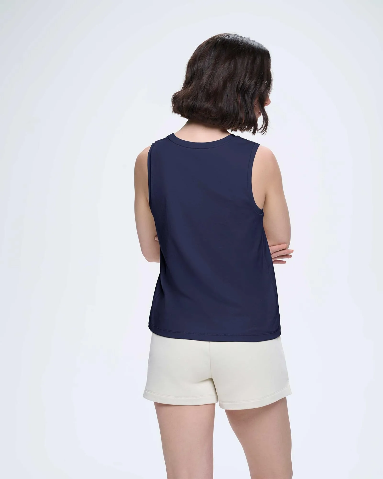Womens Tank Top—Midnight Navy sold by Pangaia product image thumbnail 4