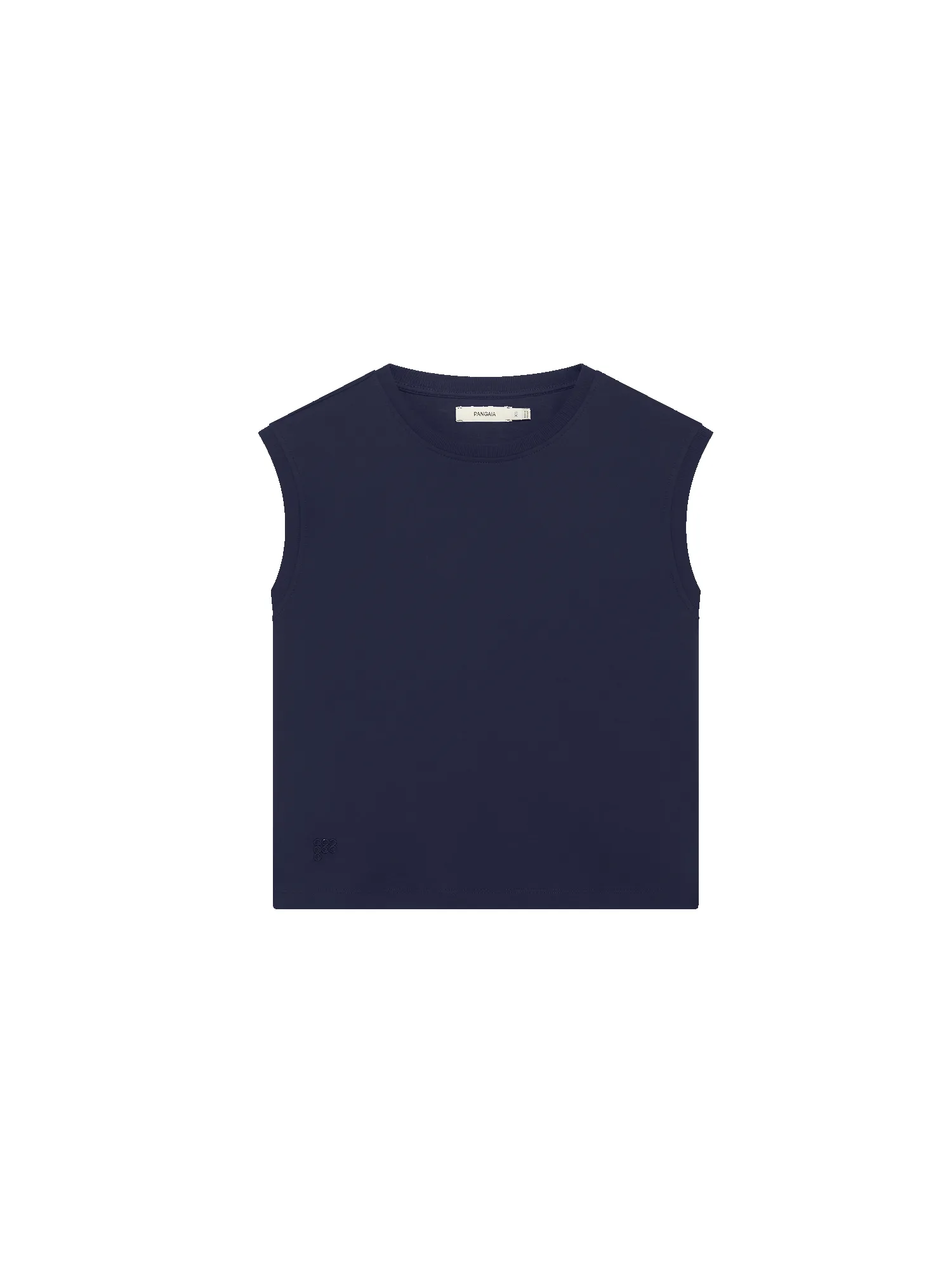 Womens Sleeveless T-Shirt—Midnight Navy sold by Pangaia product image thumbnail 2