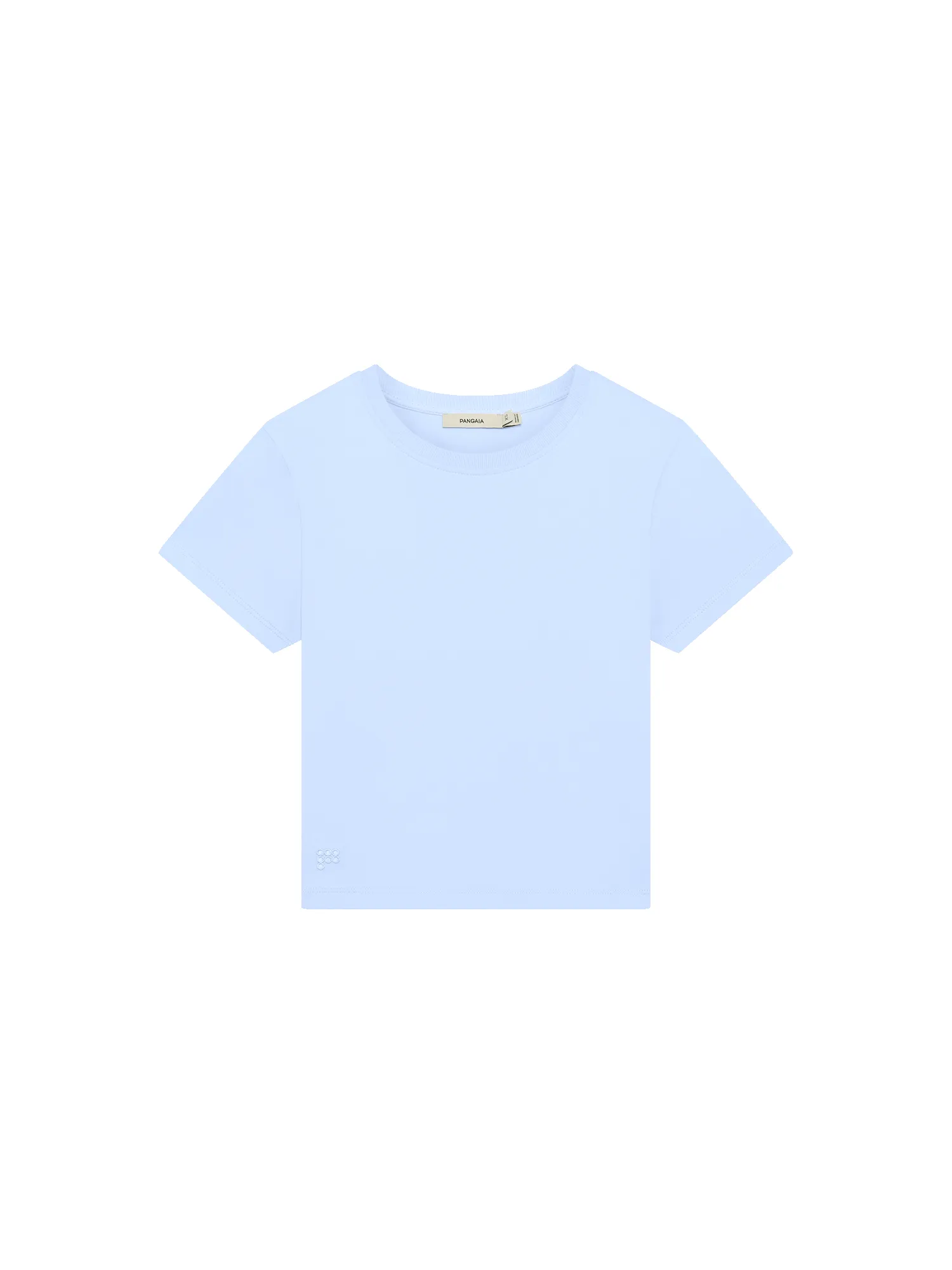 Womens Cropped T-Shirt—Wildflower Blue sold by Pangaia product image thumbnail 2