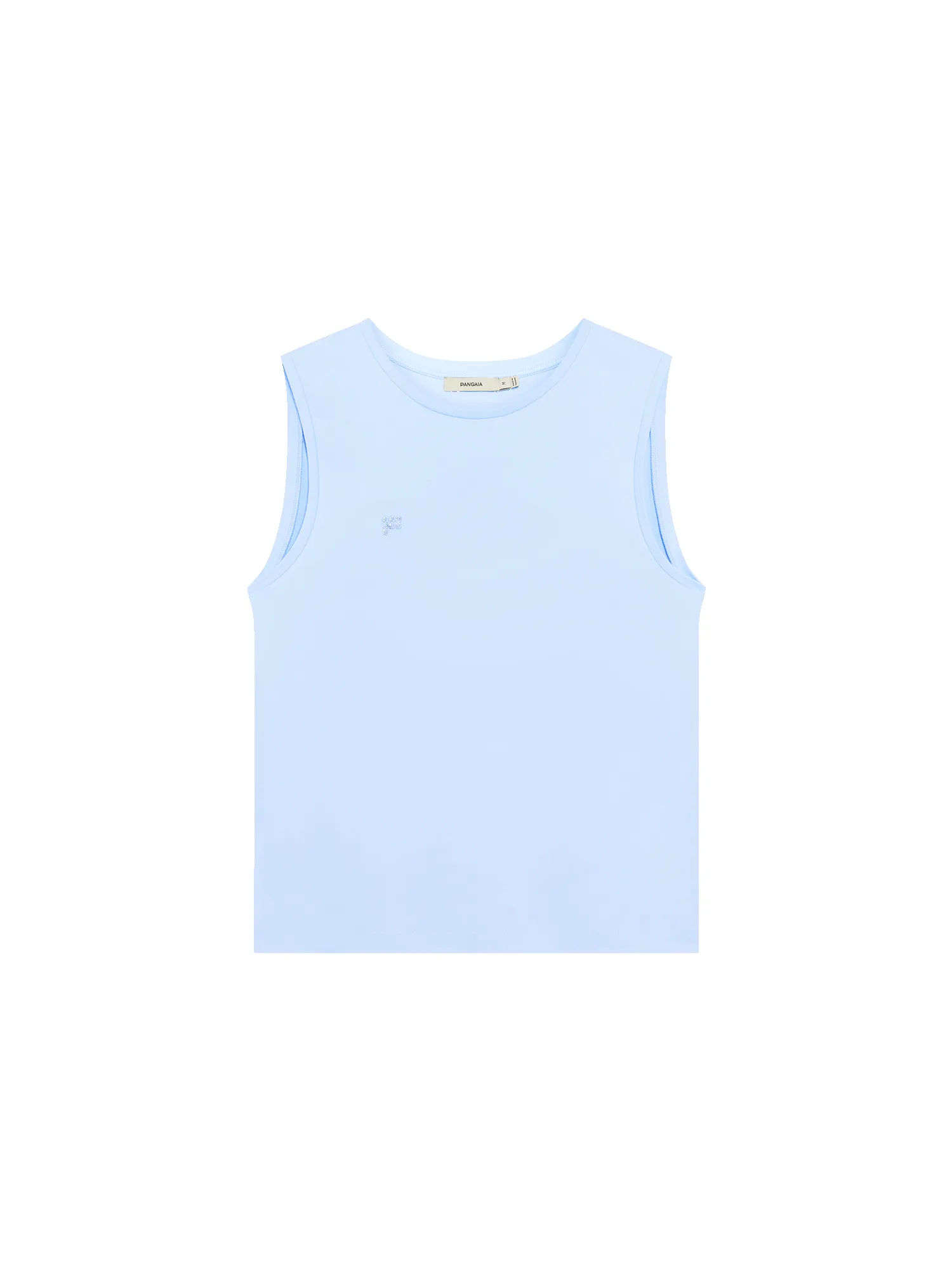 Mens Sleeveless T-Shirt—Wildflower Blue sold by Pangaia product image thumbnail 2