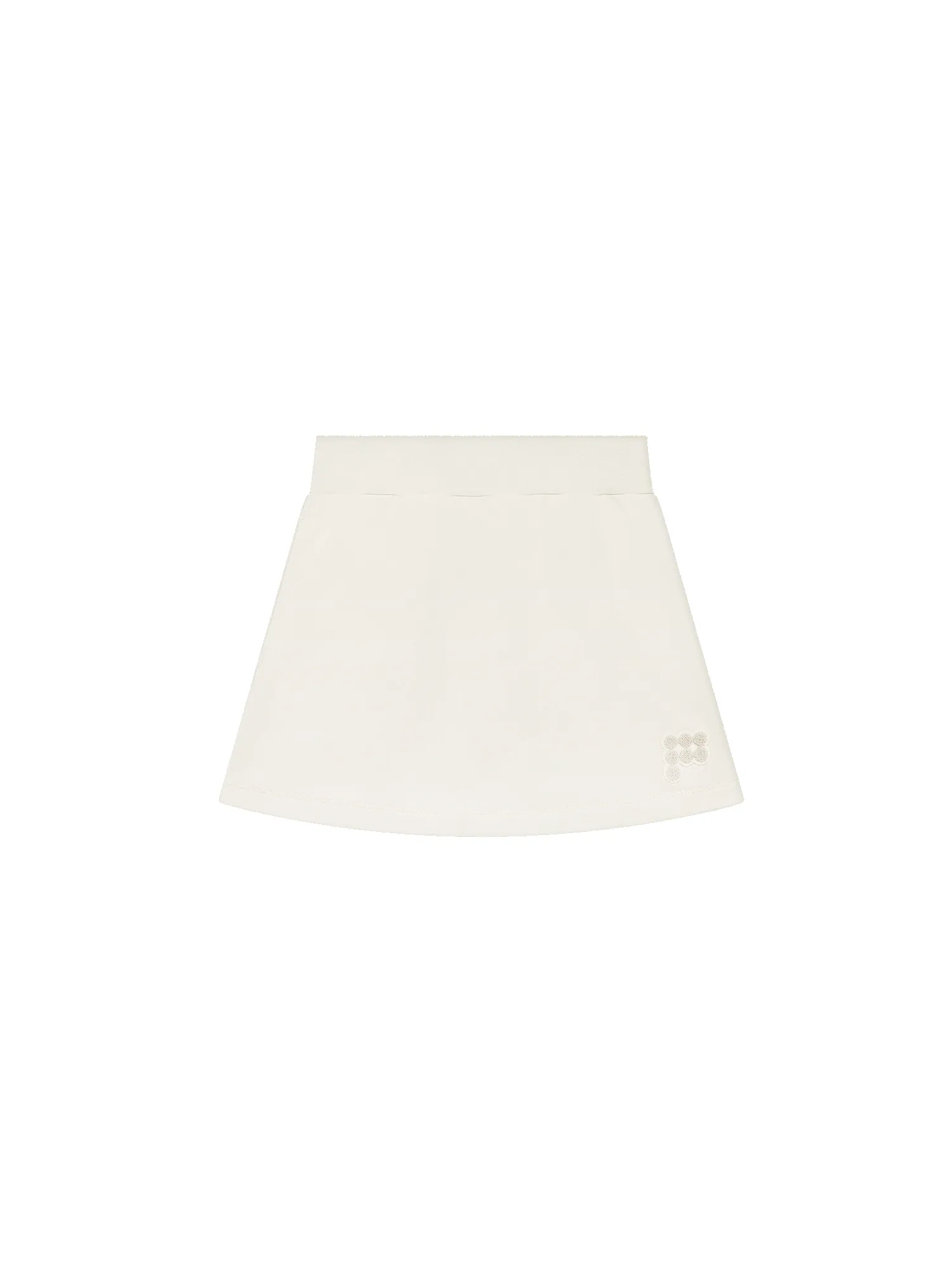 Womens Cotton Skirt—Bone White sold by Pangaia product image thumbnail 2