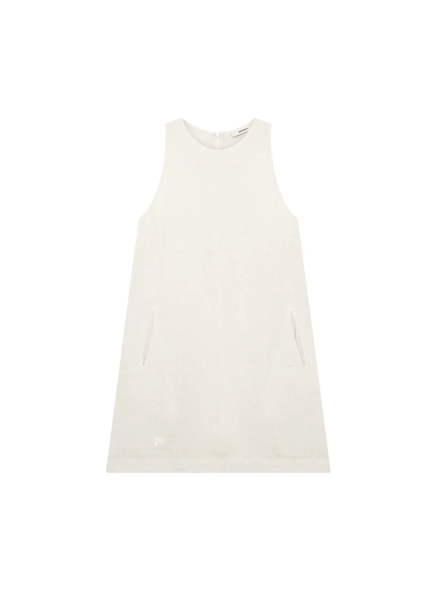 Womens Linen Dress—Bone White sold by Pangaia product image thumbnail 2