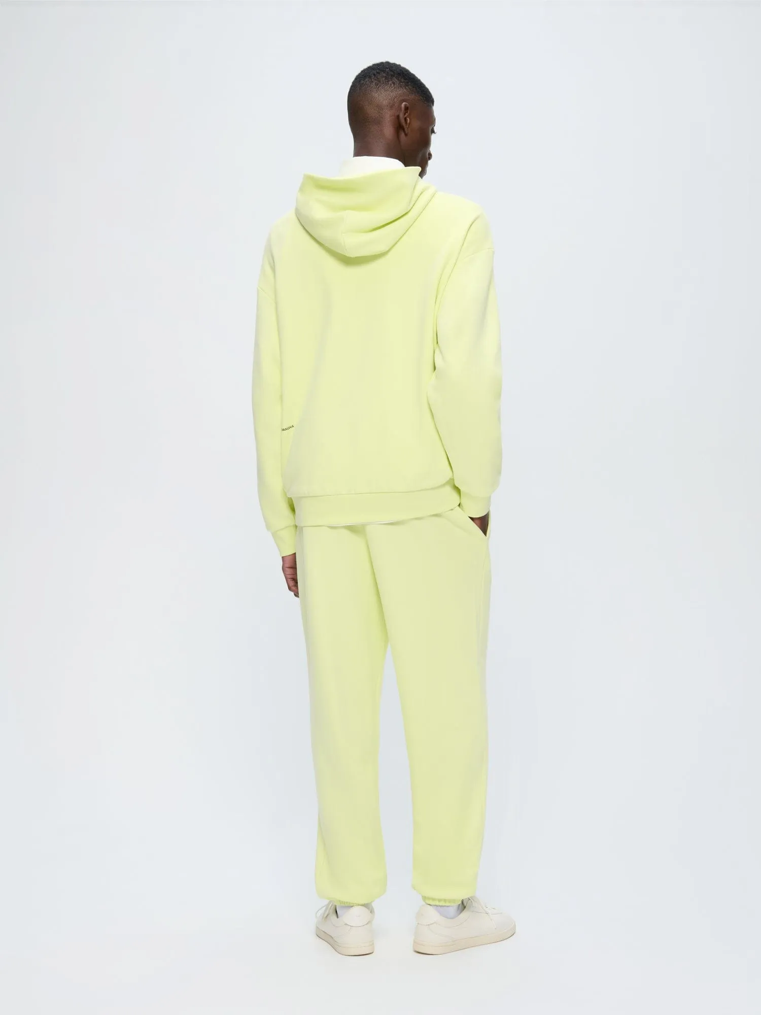 Mens 365 Midweight Track Pants—Soft Lime sold by Pangaia product image thumbnail 5