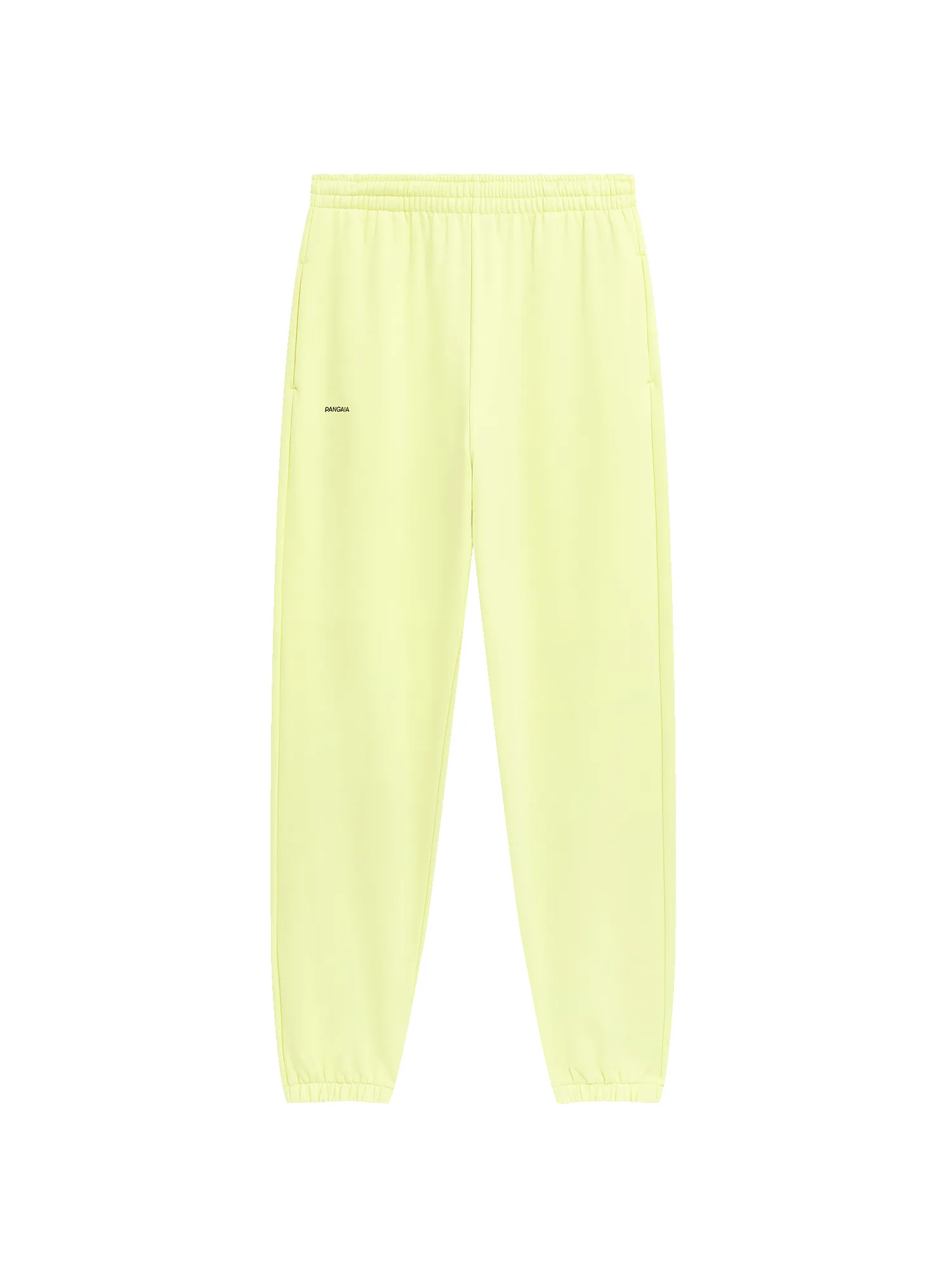 Mens 365 Midweight Track Pants—Soft Lime sold by Pangaia product image thumbnail 2