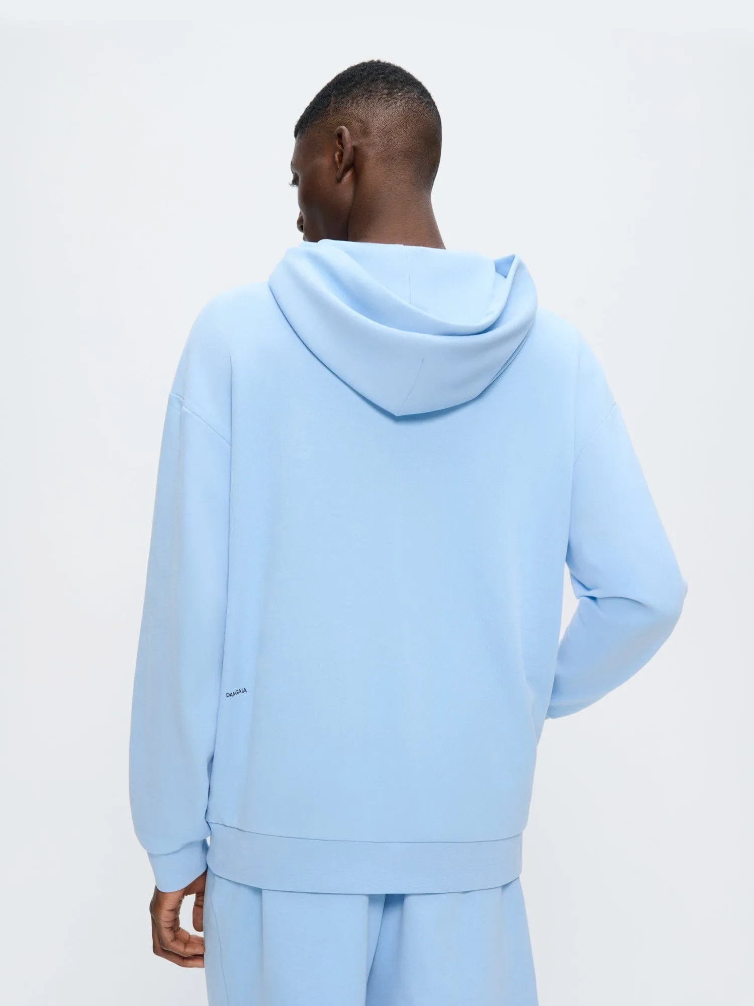 Mens 365 Midweight Hoodie—Dewdrop Blue sold by Pangaia product image thumbnail 5