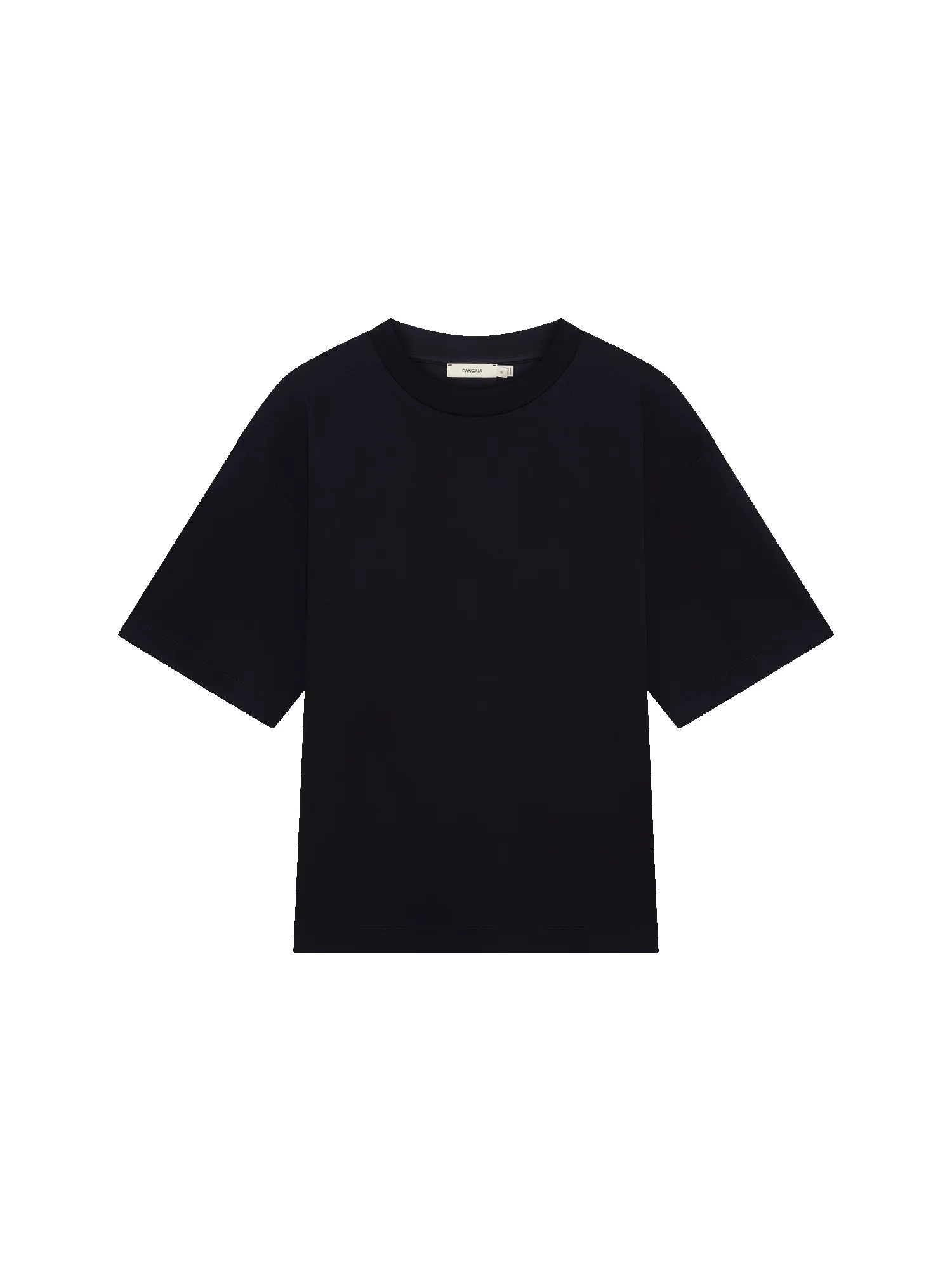 Womens Interlock Oversized T-Shirt—Black sold by Pangaia product image thumbnail 2