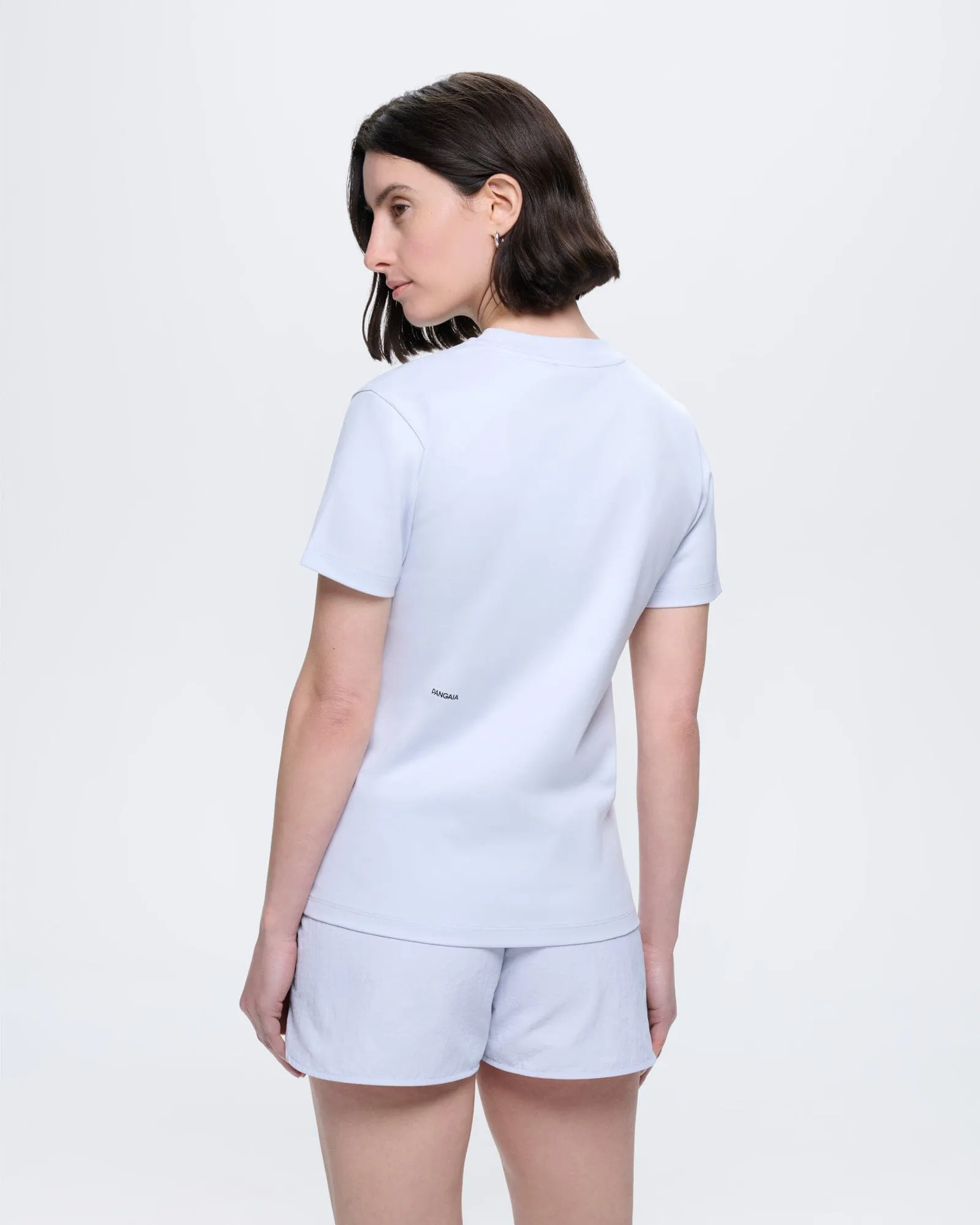 Womens Interlock T-Shirt—Ice Grey sold by Pangaia product image thumbnail 5
