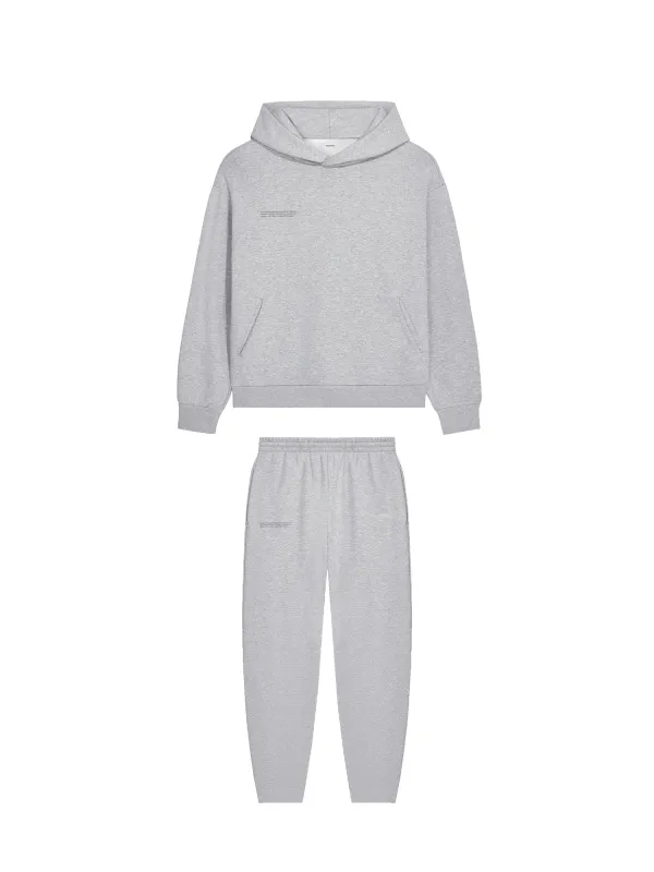 Womens 365 Midweight Bundle—Grey Marl made by Pangaia