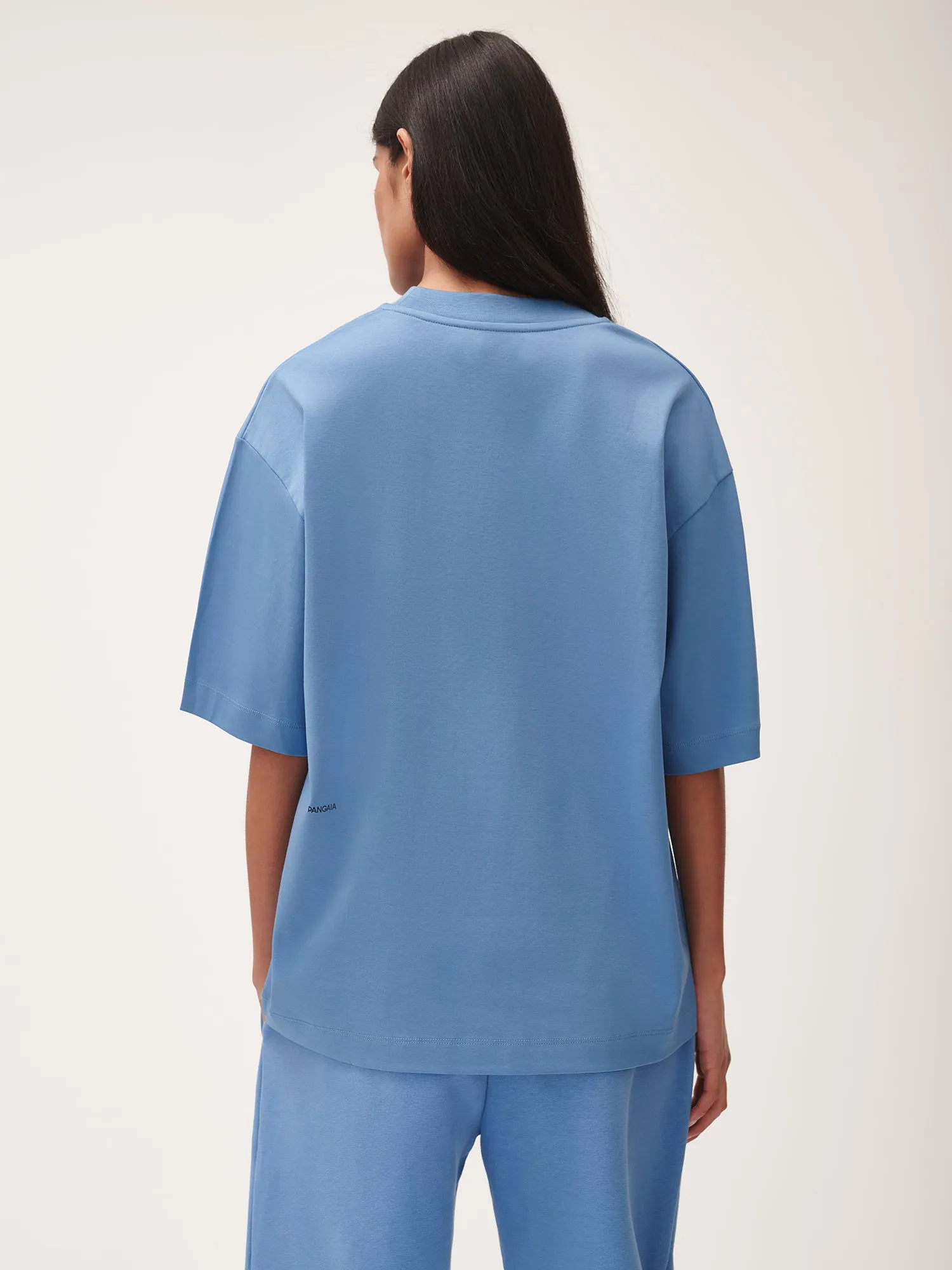 Womens DNA Oversized T-Shirt—summit blue sold by Pangaia product image thumbnail 4