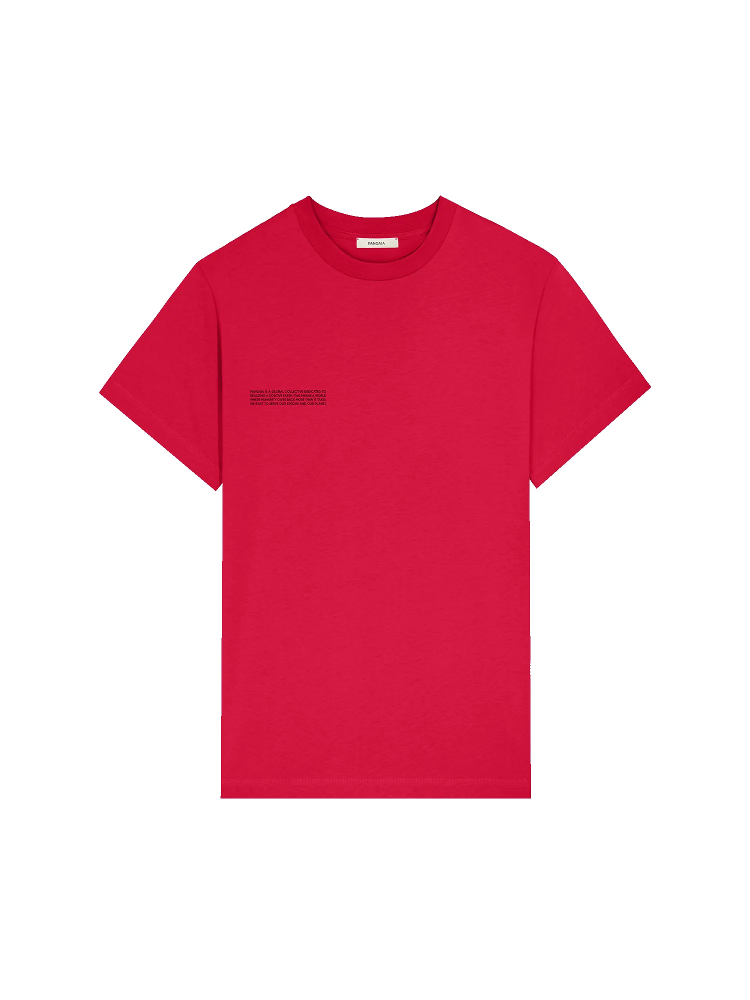 Womens 365 Midweight T-shirt—Goji red sold by Pangaia