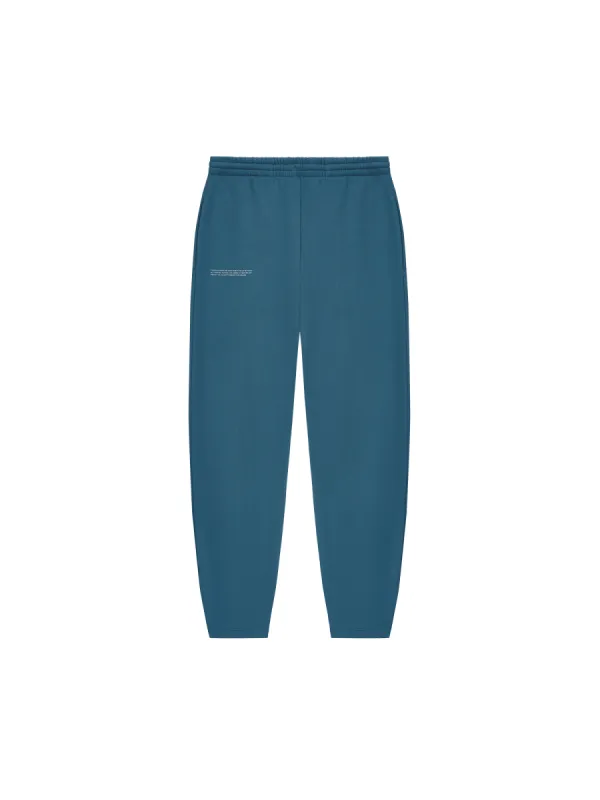 Womens DNA Barrel-Leg Track Pants—storm blue sold by Pangaia