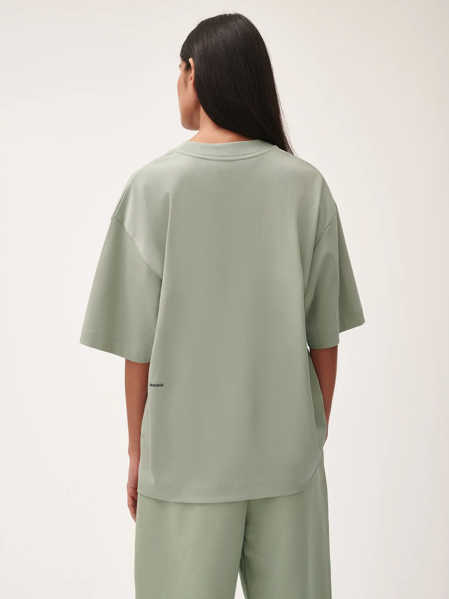 Sale Womens DNA Oversized T-Shirt—moss green sold by Pangaia product image thumbnail 4