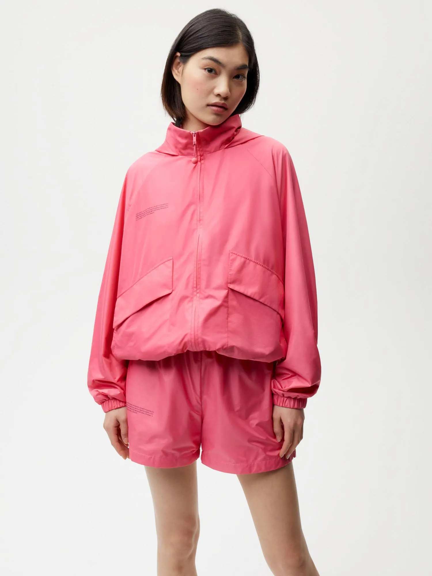 Nylon Jacket—lotus pink sold by Pangaia product image thumbnail 2