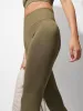 Womens Plant-Stretch Compressive Leggings—soil brown sold by Pangaia