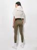 Womens Plant-Stretch Compressive Leggings—soil brown sold by Pangaia