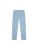 Hemp Denim Straight-Leg Jeans—light indigo wash sold by Pangaia
