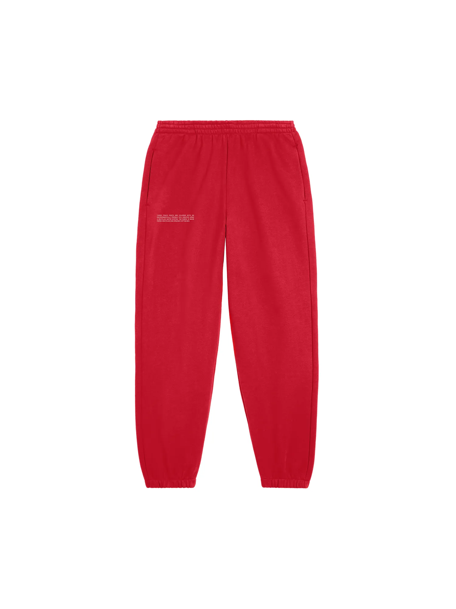 Womens Archive 365 Heavyweight Track Pants—opera red sold by Pangaia