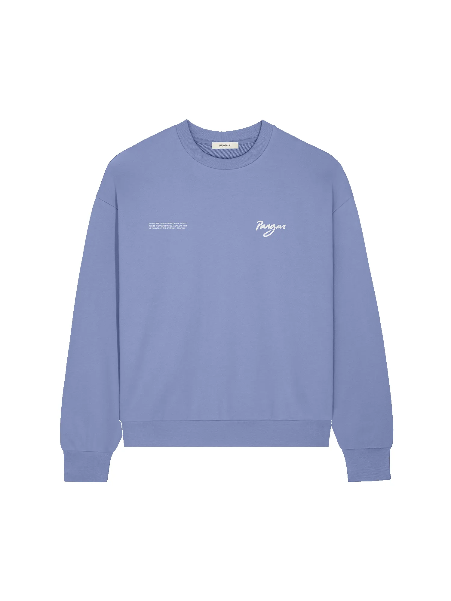 Womens One Forest Graphic Sweatshirt—Aster purple sold by Pangaia product image thumbnail 2