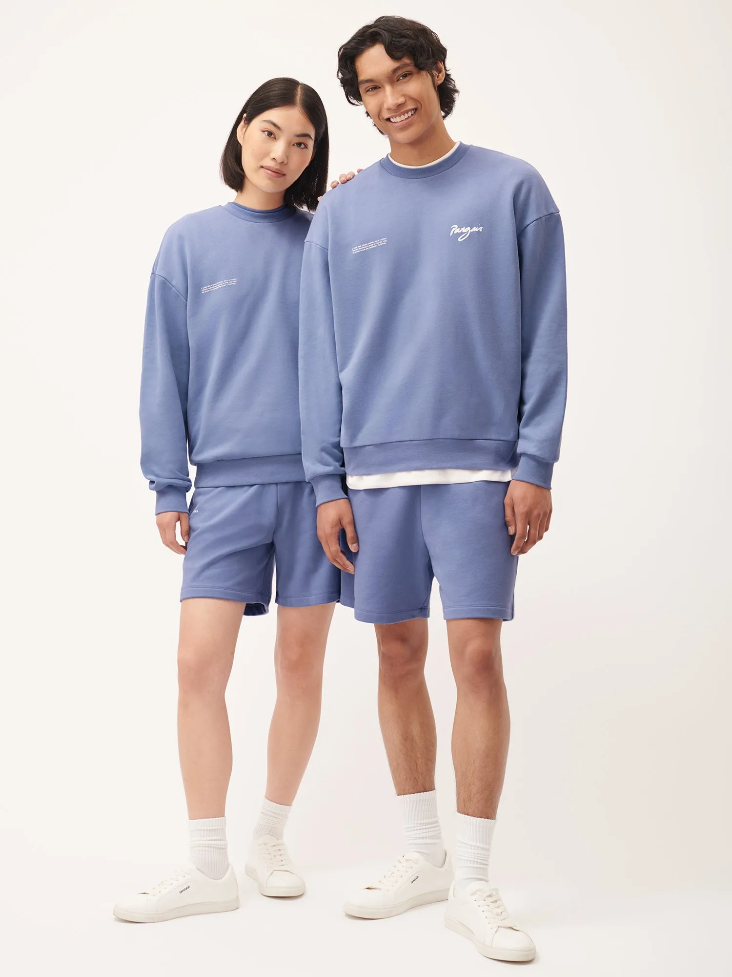 Womens One Forest Graphic Sweatshirt—Aster purple sold by Pangaia product image thumbnail 3