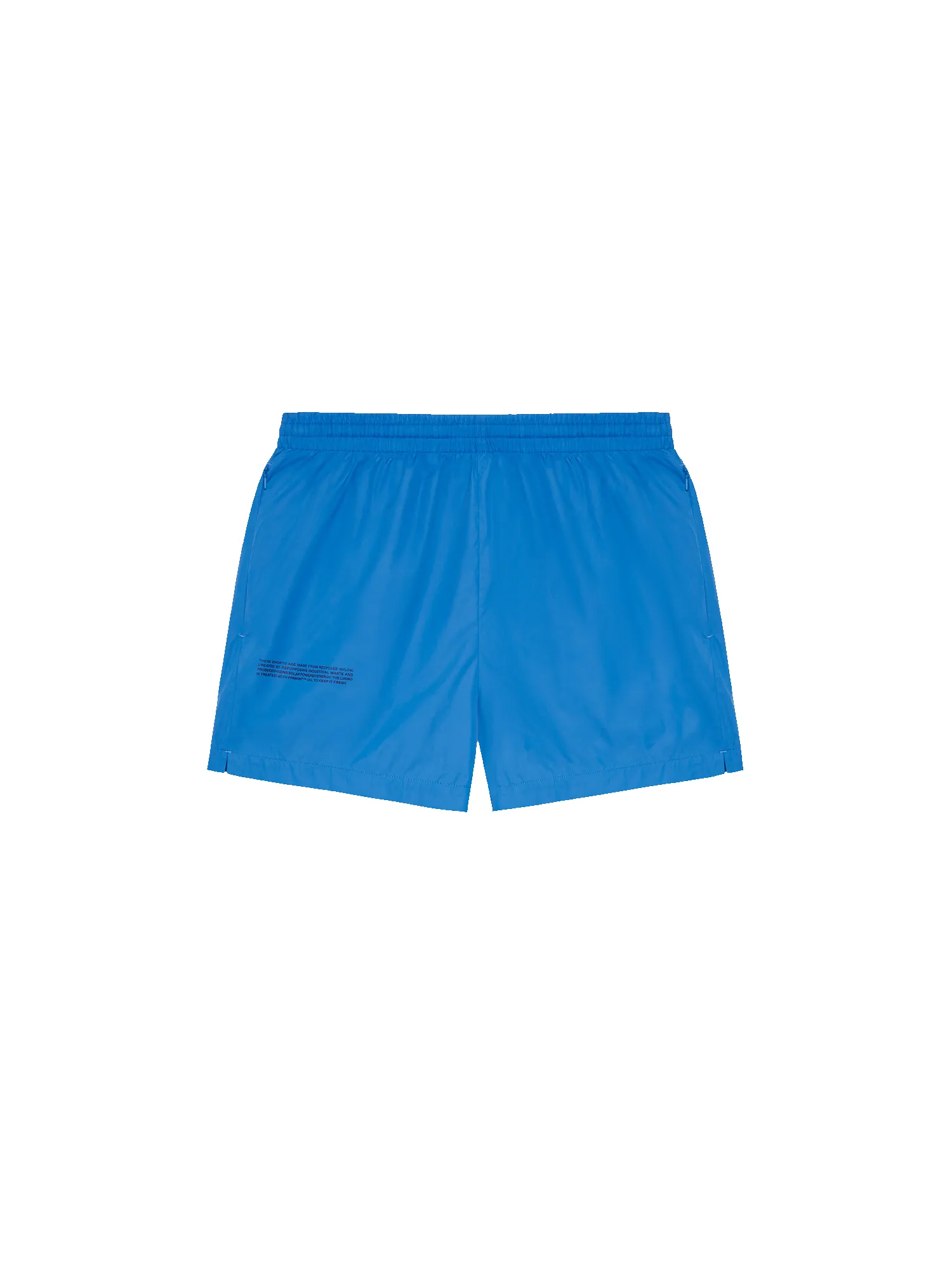 Womens Archive Recycled nylon Shorts—cerulean blue sold by Pangaia