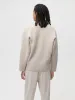Womens Recycled Cashmere Cardigan—oatmeal sold by Pangaia