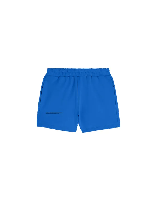 Womens 365 Midweight Shorts—cobalt blue sold by Pangaia
