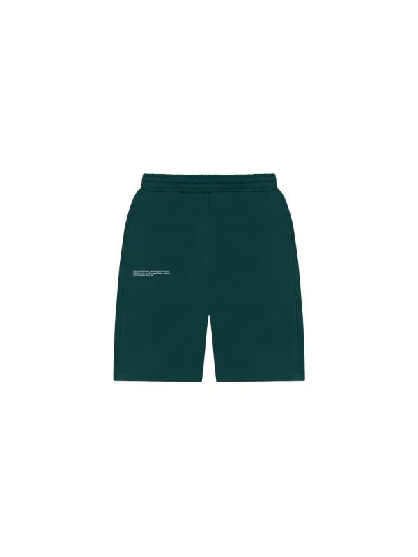 Womens 365 Midweight Long Shorts—foliage green sold by Pangaia
