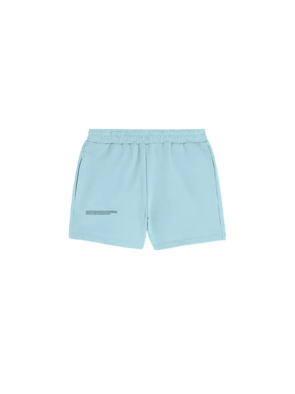Womens 365 Midweight Shorts—celestial blue sold by Pangaia