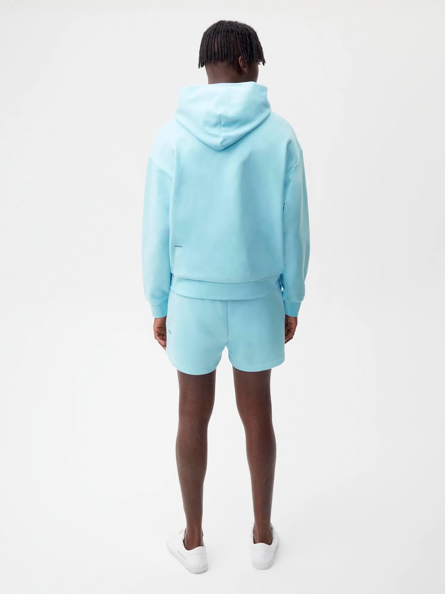 Womens 365 Midweight Shorts—celestial blue sold by Pangaia product image thumbnail 5