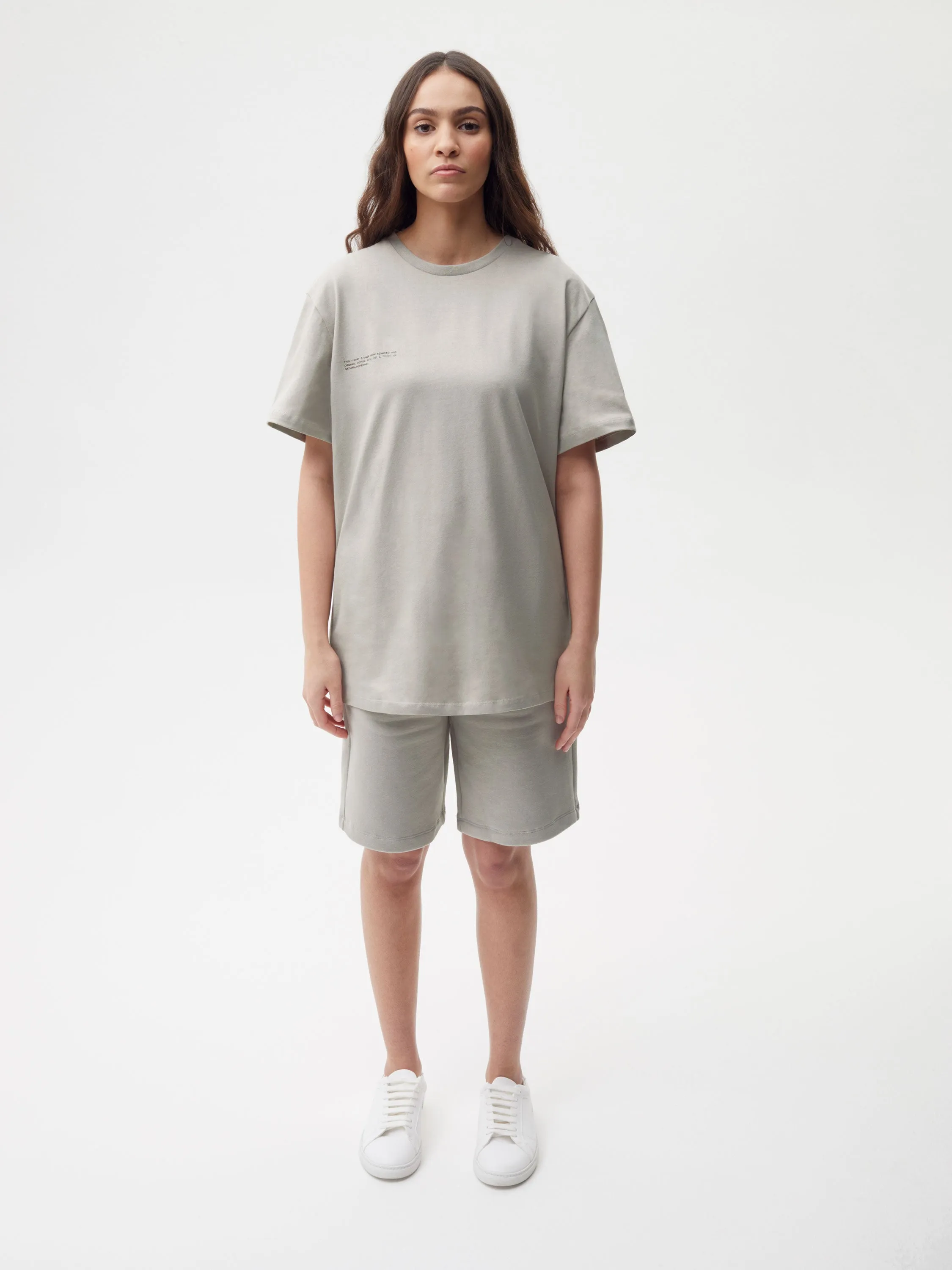 Womens 365 Midweight T-shirt—Stone sold by Pangaia product image thumbnail 2