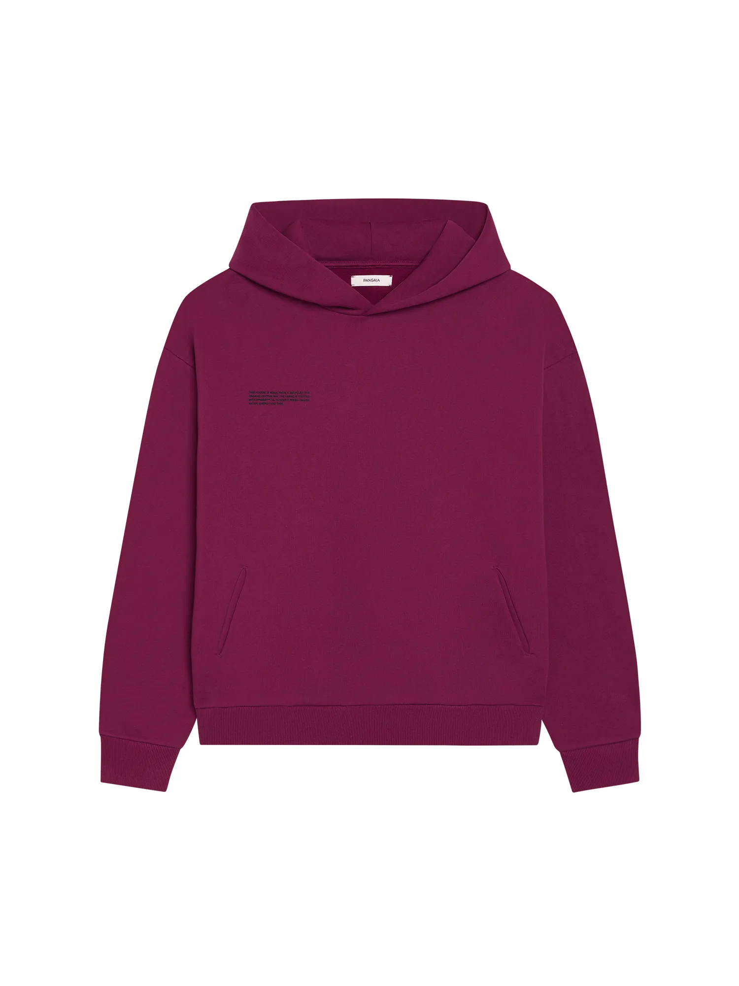 Womens 365 Heavyweight Hoodie—plum purple sold by Pangaia