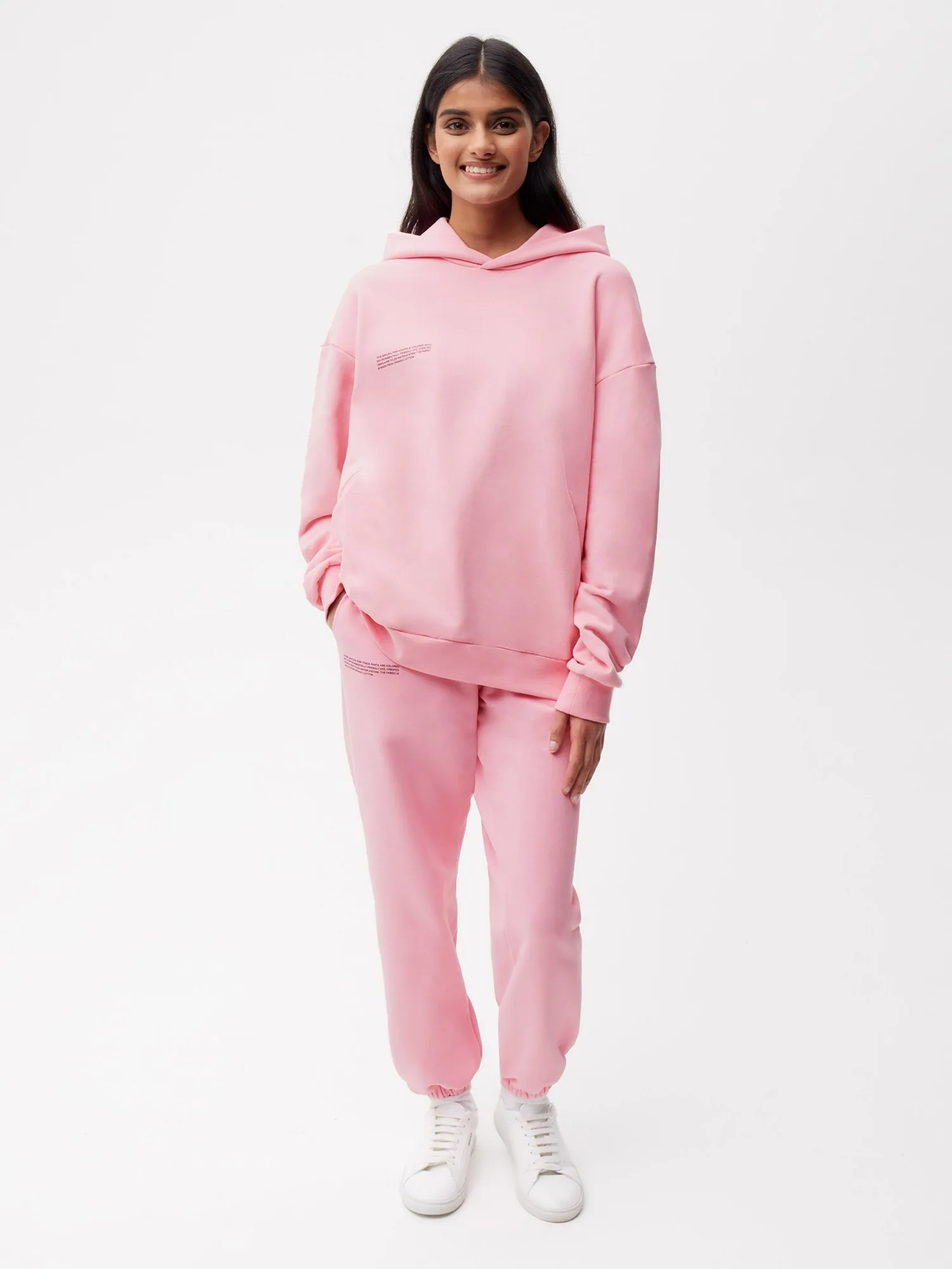 Womens 365 Midweight Track Pants—sakura pink sold by Pangaia product image thumbnail 2