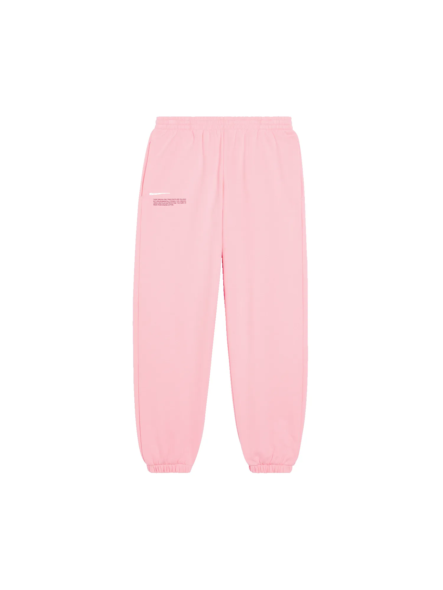 Womens 365 Midweight Track Pants—sakura pink sold by Pangaia