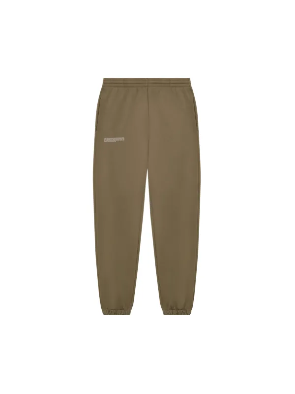 Womens In Conversion Cotton Track Pants—carbon brown sold by Pangaia