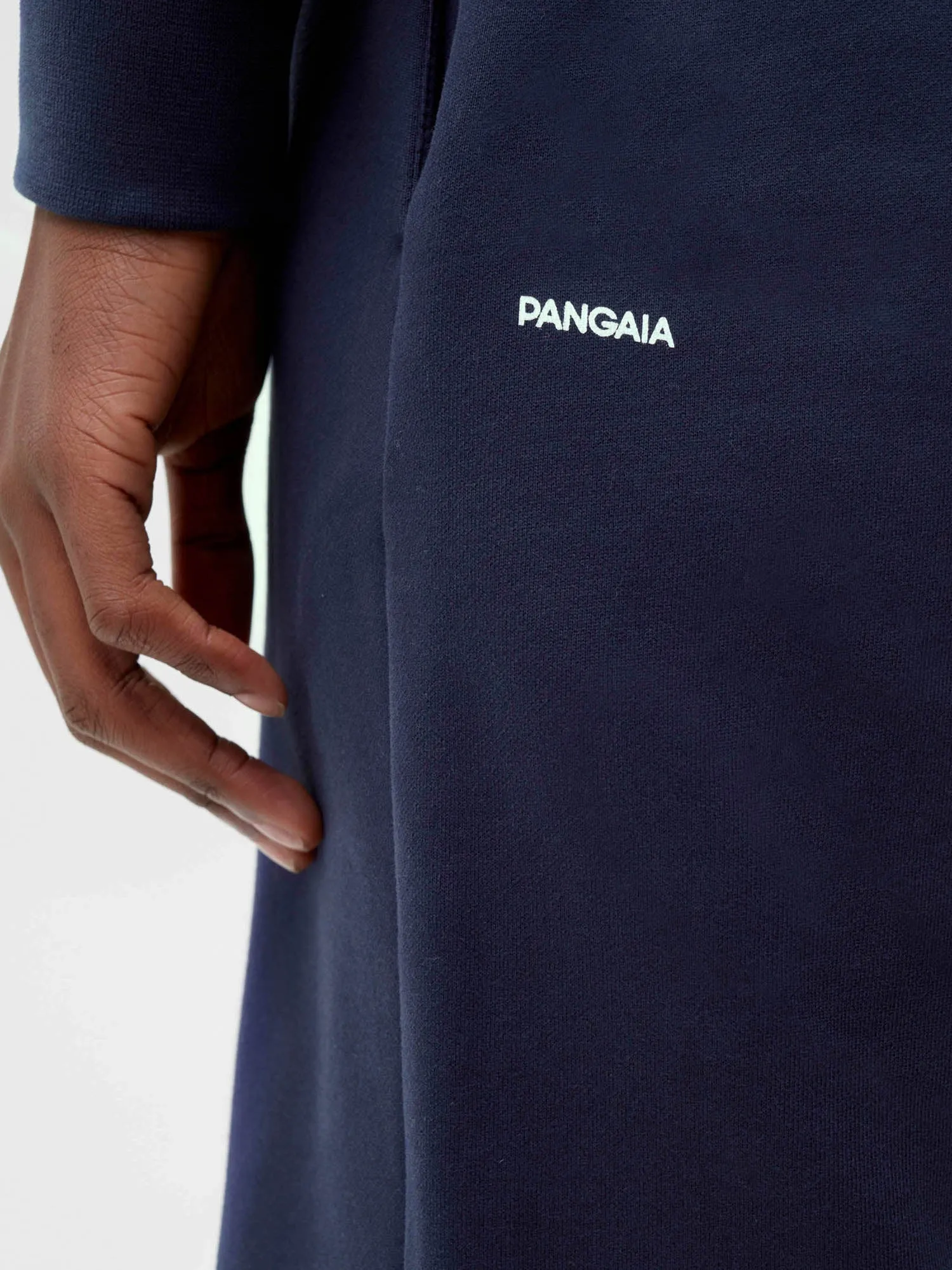Womens 365 Midweight Long Shorts—navy sold by Pangaia product image thumbnail 5