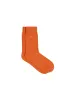 Recycled Cashmere Socks—cinnamon orange sold by Pangaia