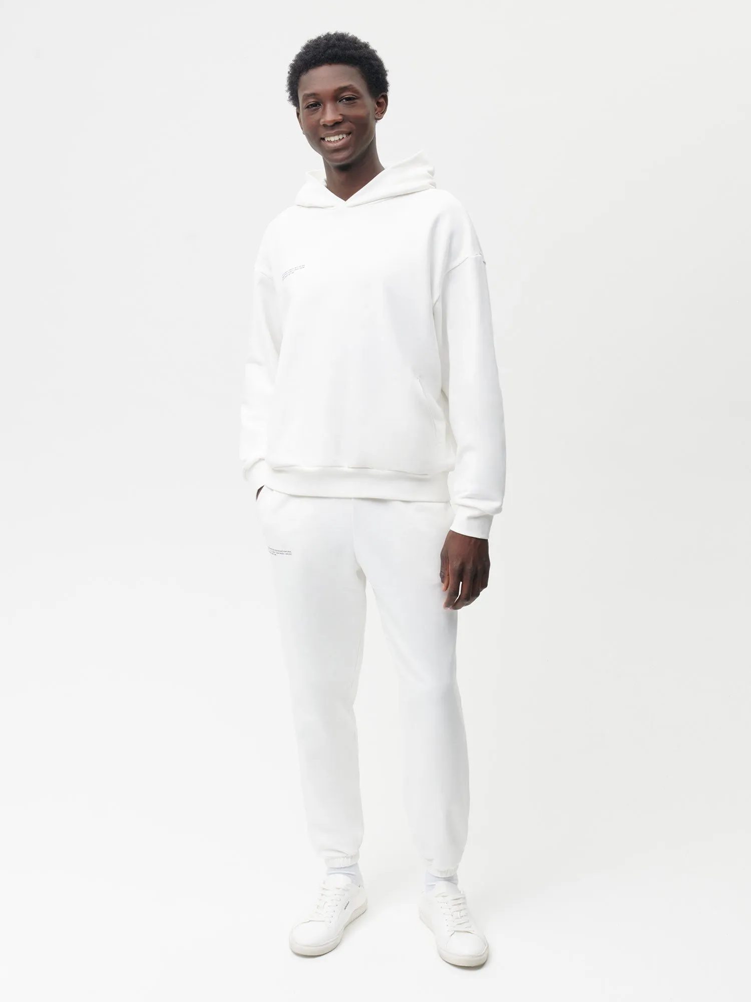Womens 365 Midweight Track Pants—off-white sold by Pangaia product image thumbnail 3
