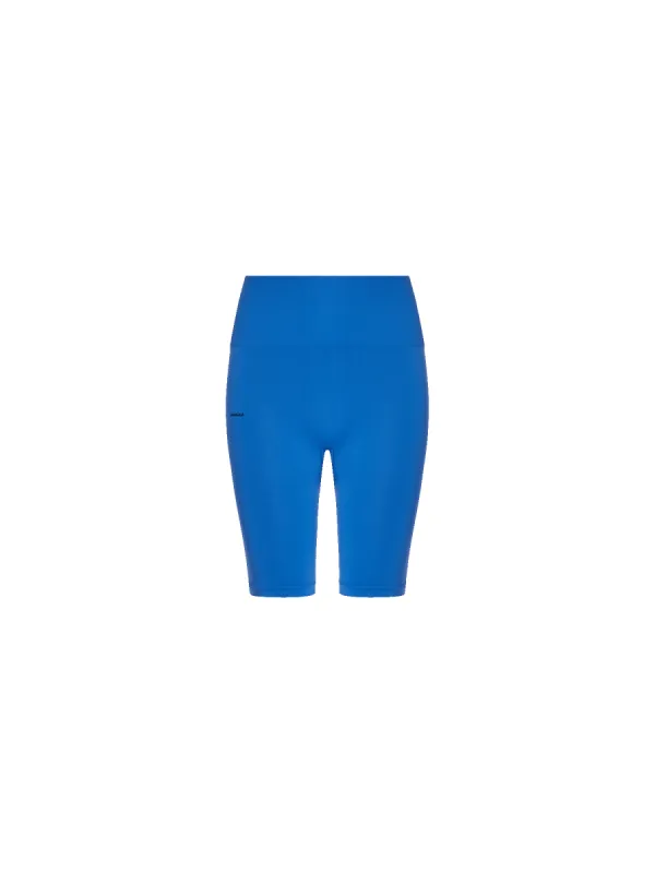 Women's Plant-Stretch Compressive Cycle Shorts—Cobalt Blue sold by Pangaia