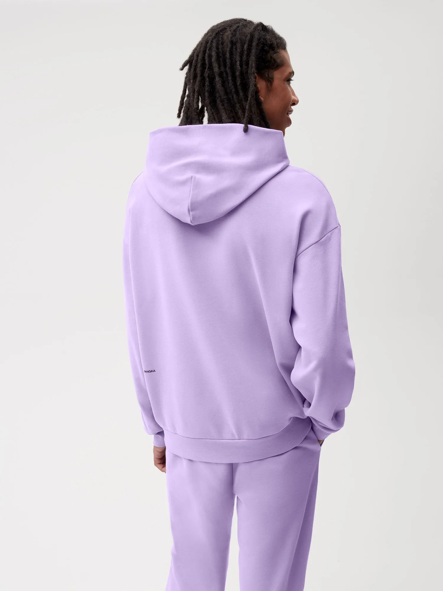 Sale Womens 365 Midweight Hoodie—Orchid Purple sold by Pangaia product image thumbnail 4
