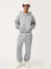 Womens Natural Dye Track Pants—midnight fog grey sold by Pangaia