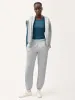 Womens Natural Dye Track Pants—midnight fog grey sold by Pangaia