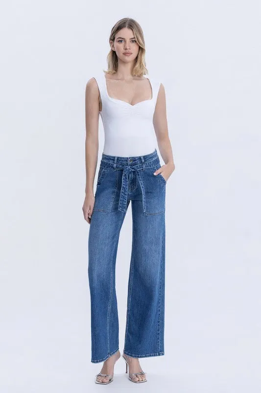 Mercer patch pocket jeans sold by paper doll
